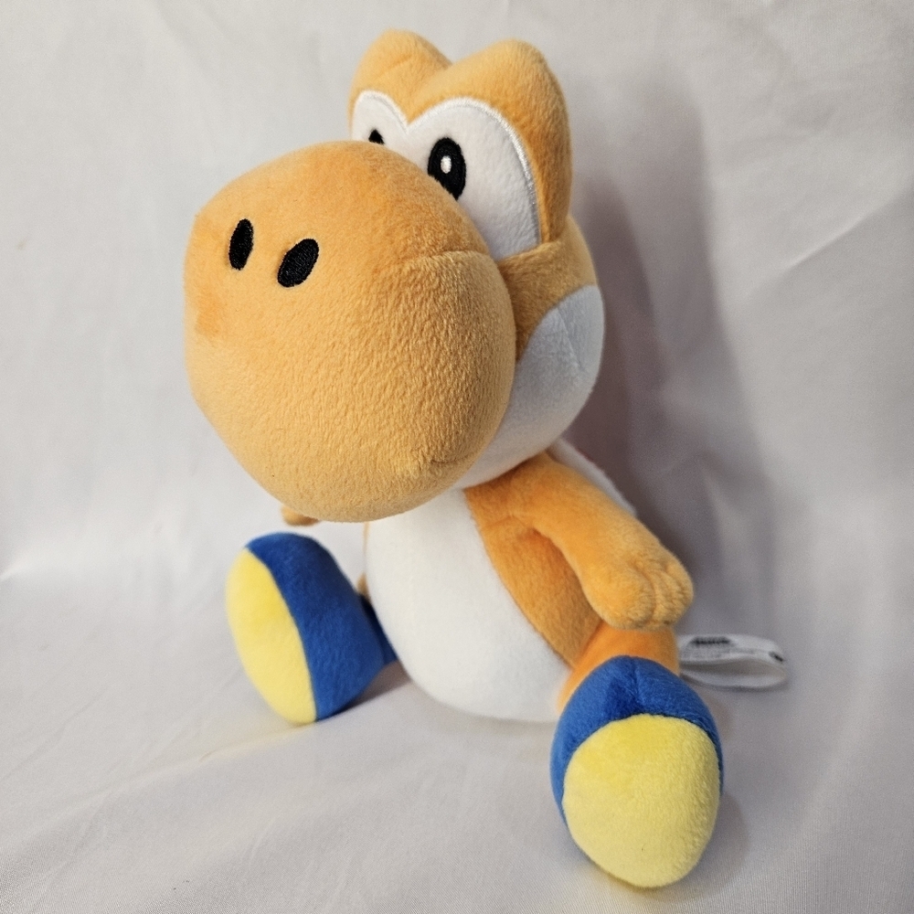 Super Mario ALL STAR COLLECTION Plush Doll Orange Yoshi 7"